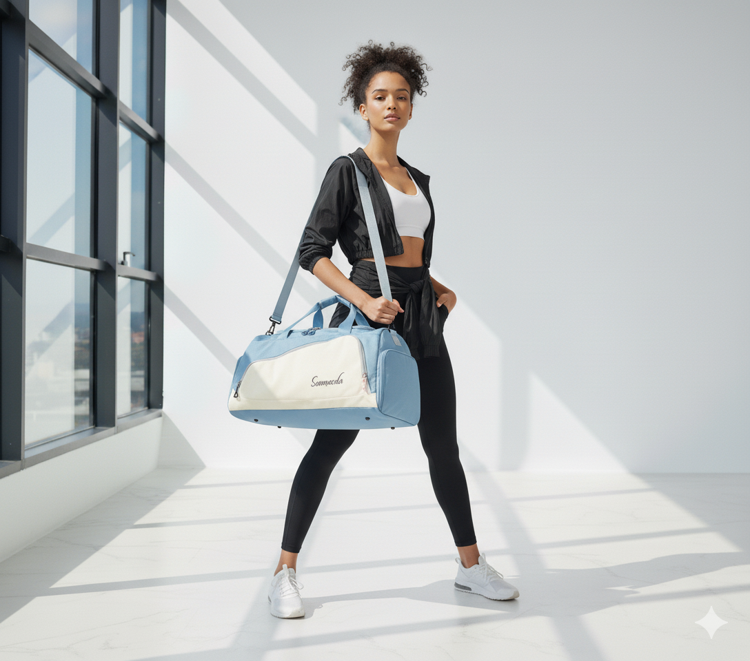 Bolso tipo duffel ideal para gimnasio 24-633