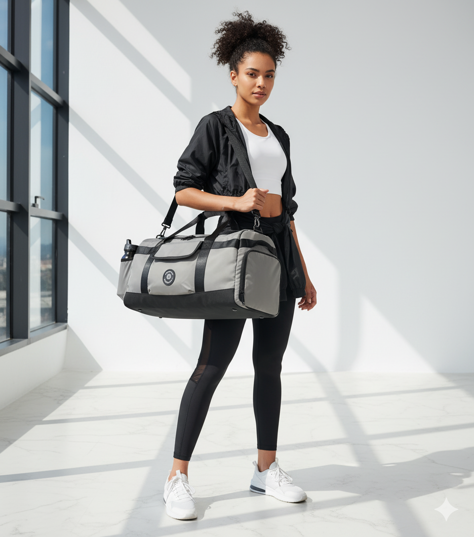 Bolso tipo duffel ideal para gimnasio 24-634