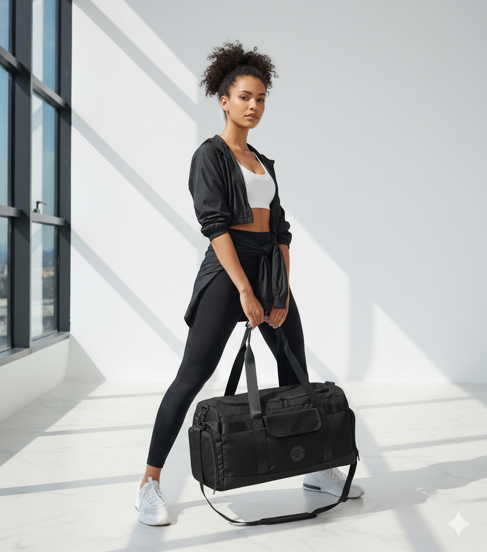 Bolso tipo duffel ideal para gimnasio 24-634