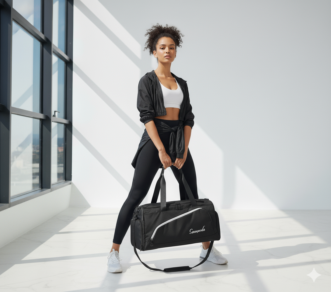 Bolso tipo duffel ideal para gimnasio 24-633