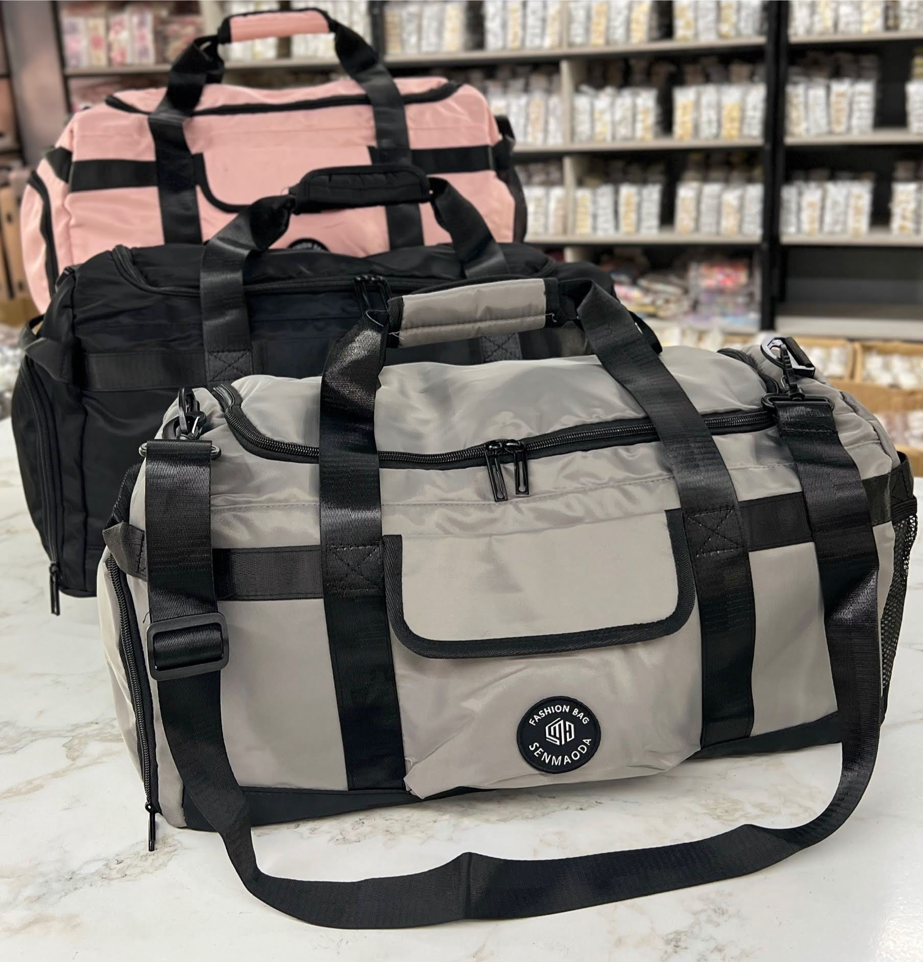 Bolso tipo duffel ideal para gimnasio 24-634